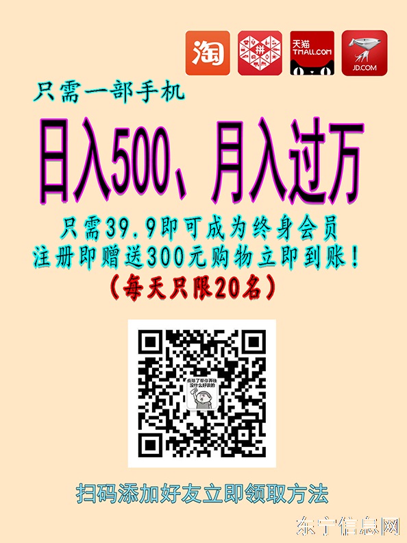 日入500，月入过万